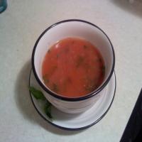 Light Tomato and Wine Soup_image