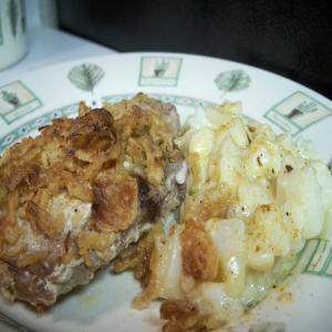 Pork Chop and Potato Bake image