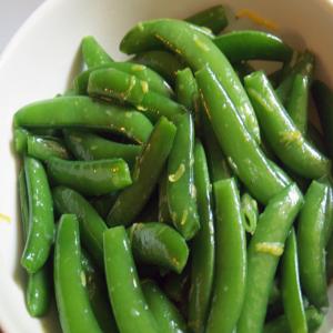Lemony Snap Peas With Variations image