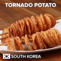 Korean Tornado Potatoes Recipe by Tasty_image