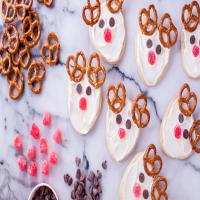 Frosted Reindeer Cookies image