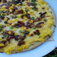 Corn and Bacon Pizza_image