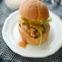 Grilled Chicken Burger with Copycat Chick-Fil-A Sauce_image
