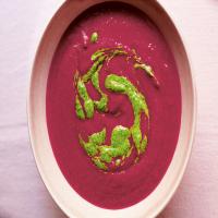 Beet, Rhubarb, and Ginger Soup_image