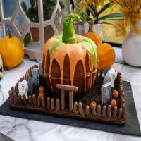 Pumpkin Cake Graveyard image
