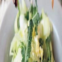 Shaved Broccoli Stalk Salad with Lime & Cotija_image
