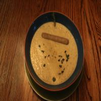 Potato Leek Soup With Beer Bratwurst_image