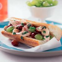 Southeast Asian Chicken Salad with Fresh Green Grapes_image