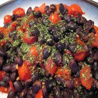 Black Beans and Tomatoes - Hot and Spicy_image