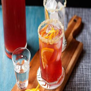 Fizzy Ginger-Cranberry Punch_image