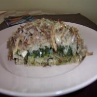 Spinach Potato and Feta Bake image
