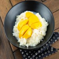 Coconut Sticky Rice with Mango image