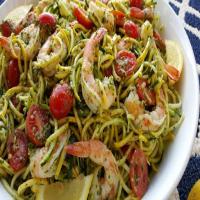 Shrimp Zoodles w/Fresh Pesto Recipe - (4.3/5)_image