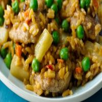 Caribbean Chicken Fried Rice image