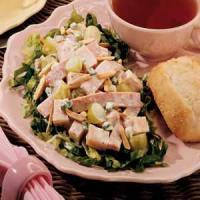 Turkey and Ham Salad with Greens image