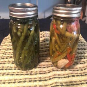 Pickled Dill Spicy Green Beans_image