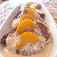 Chicken Breasts With Sauce & Pieces of Gold_image