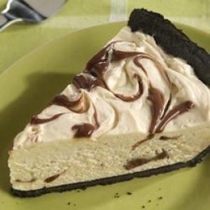 Peanut Butter and Fudge Swirl Pie image
