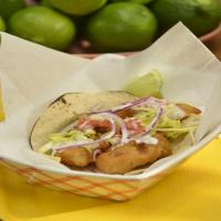 Ensenada-Style Fish Tacos image