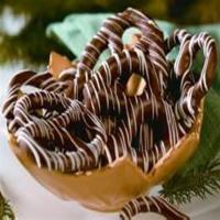 Chocolate Mocha-Glazed Pretzel Cookies_image