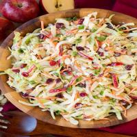 Apple Cranberry and Almond Slaw Recipe - (4.5/5)_image