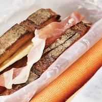 Prosciutto and Cheddar Sandwiches image