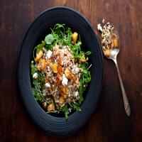 Farro Salad With Roasted Rutabaga, Ricotta Salata and Hazelnuts image