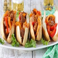 Neely's Smoked Sausage and Pepper Sandwiches_image