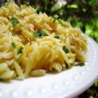 Orzo With Lemon and Parsley_image