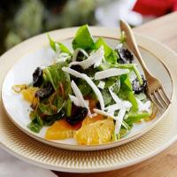 Sliced Orange Salad with Sauteed Olives and Ricotta Salata_image