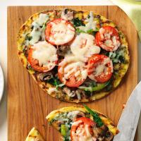 Grilled Flatbread Veggie Pizza image