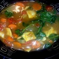 Vegetable Tortellini Soup_image
