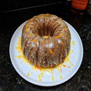 Carrot Bundt® Cake with Orange-Bourbon Glaze_image