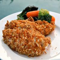 Baked Chicken Strips with Dijon and Panko Coating image