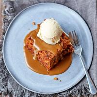Sticky toffee parsnip pudding image