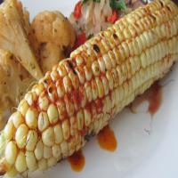 Grilled Corn With Smoked Paprika Butter_image