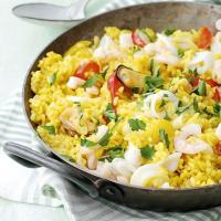 Spanish seafood rice_image
