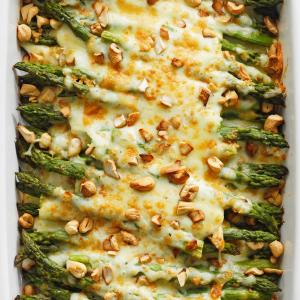Cheesy Baked Asparagus image