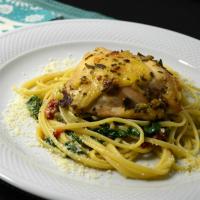 Oven Chicken and Linguini image