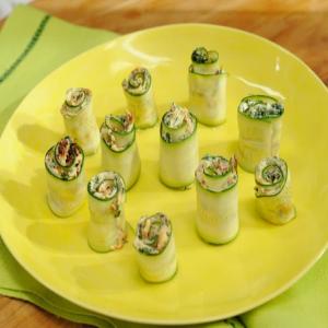 Zucchini and Goat Cheese Pinwheels image