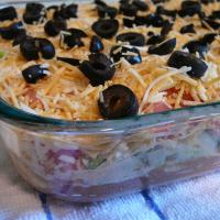 Taco Dip with Refried Beans_image