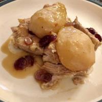 Roasted Pork Loin with Pears and Sauce_image