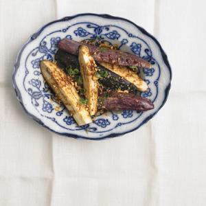 Steamed Eggplant with Peanuts and Scallions_image