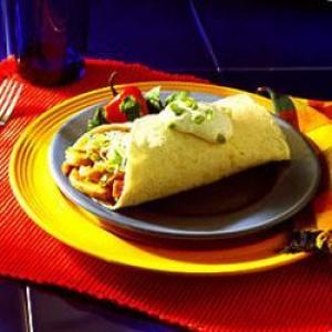Chicken and Bean Burritos_image