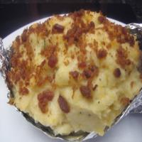 Bacon, Cheddar, Sour Cream and Chive, Twice Baked Potatoes image