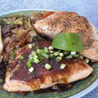 Salmon in Oyster Sauce image