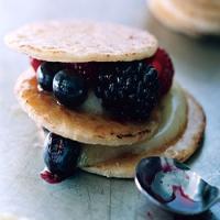 Mini Lime Pies with Glazed Berries image