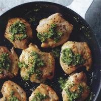Chicken Thighs with Cilantro Sauce Recipe - (4.4/5)_image