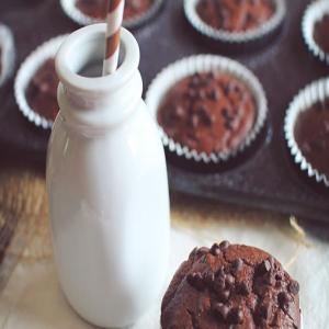Triple Chocolate Chunk Muffins_image