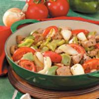 Lime Pork with Peppers image